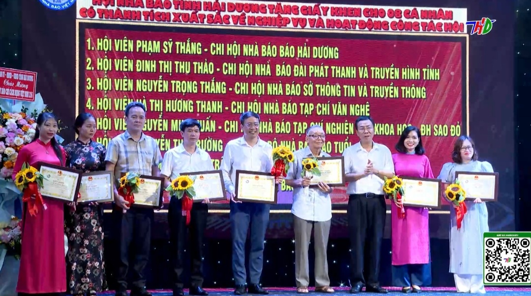 Gặp mặt nhân Ngày Báo chí cách mạng Việt Nam và trao Giải báo chí Hội Nhà báo tỉnh năm 2023